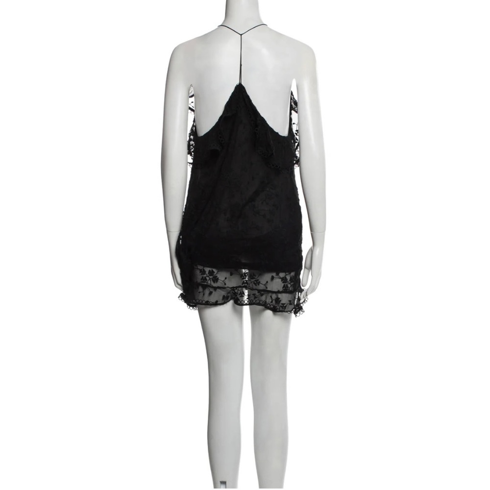 Zimmermann Black Eyelet Racerback Romper